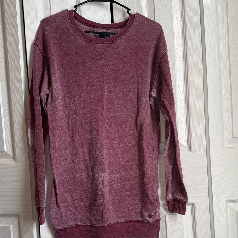 American Eagle Burgundy Sweater